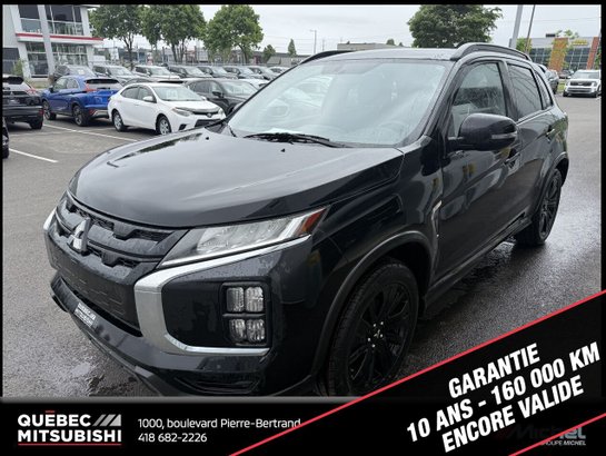 Mitsubishi RVR LE AWC, Entrée sans clef, Apple Carplay/Android Auto 2022 Noir