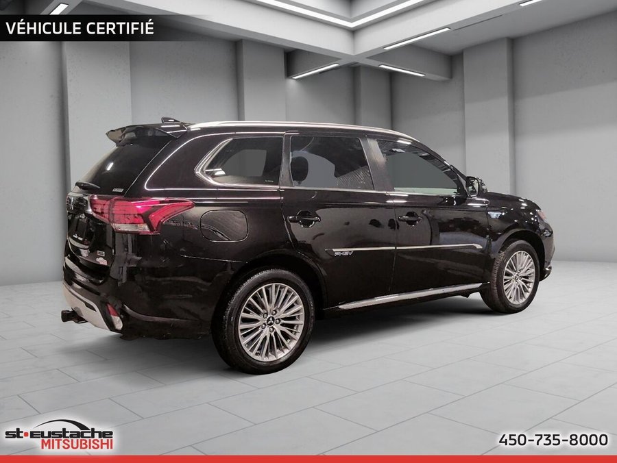 Mitsubishi Outlander PHEV SEL S-AWC PHEV PLUG IN-CUIR-TOIT OUVRANT-BANC CHAUFFANT 2020 Noir