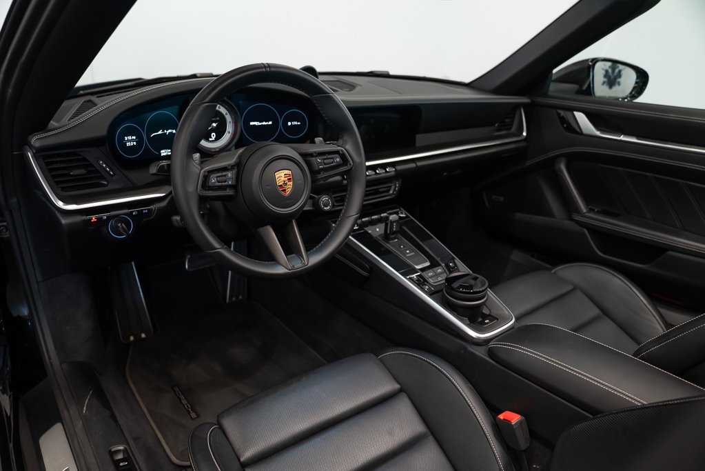 2021 Porsche 911 Turbo S cabriolet Black Kirkland - photo #12