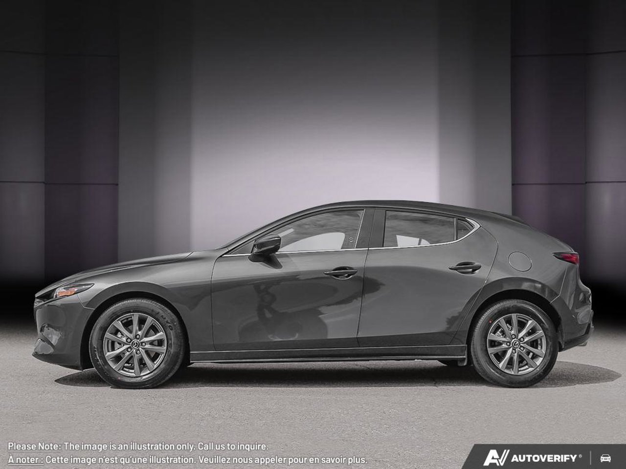 2026 Mazda Mazda3 Sport JM1BPALL6T1877218 Machine Grey Metallic Mirabel - photo #2