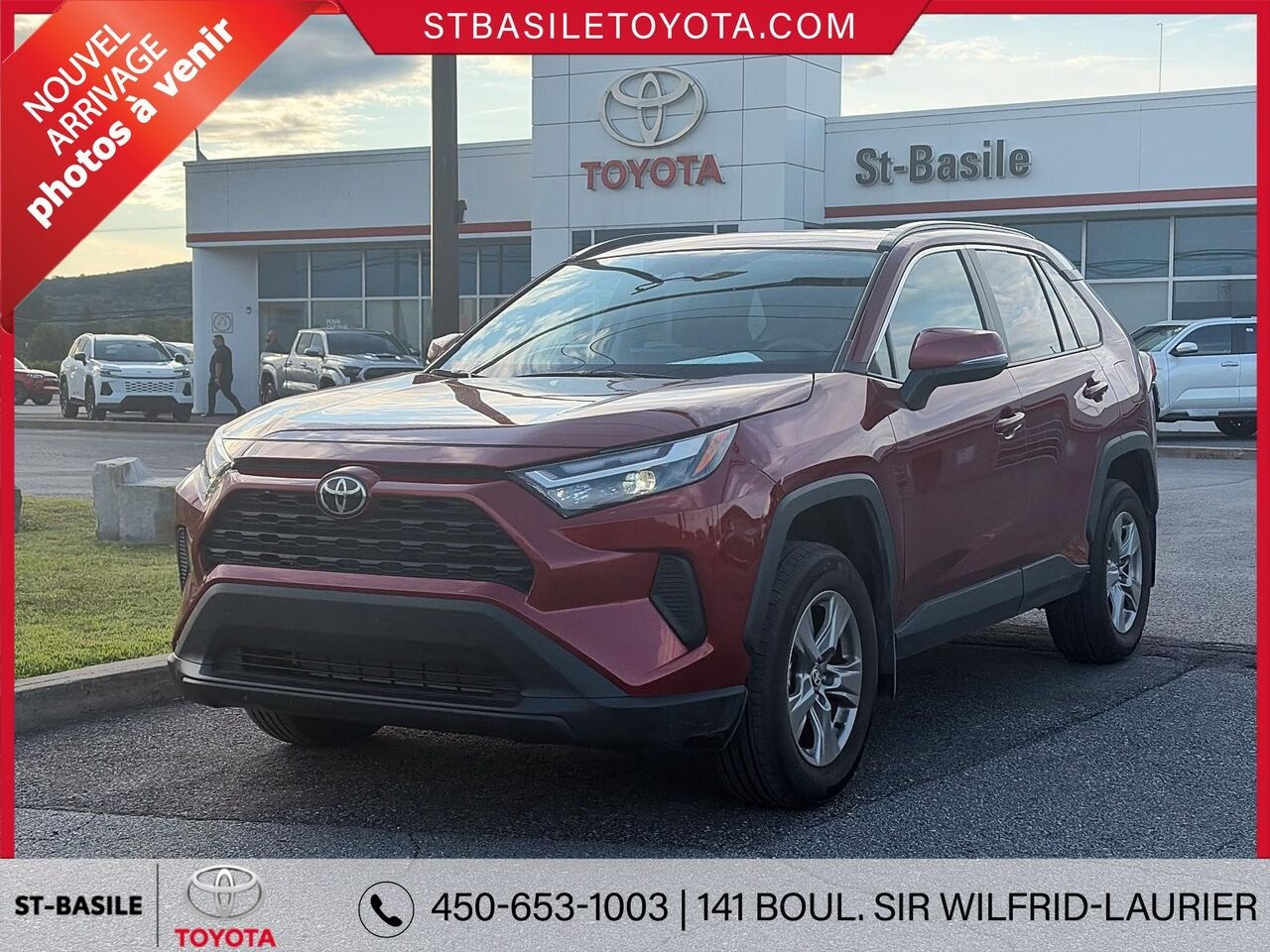 TOYOTA RAV4 2025 Rouge Saint-Basile-le-Grand - photo #0