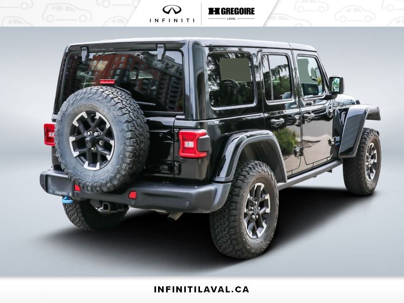 Jeep Wrangler IJ2506 | Rubicon X 4XE NAVI - CUIR - MAGS 2024 Laval - photo #8