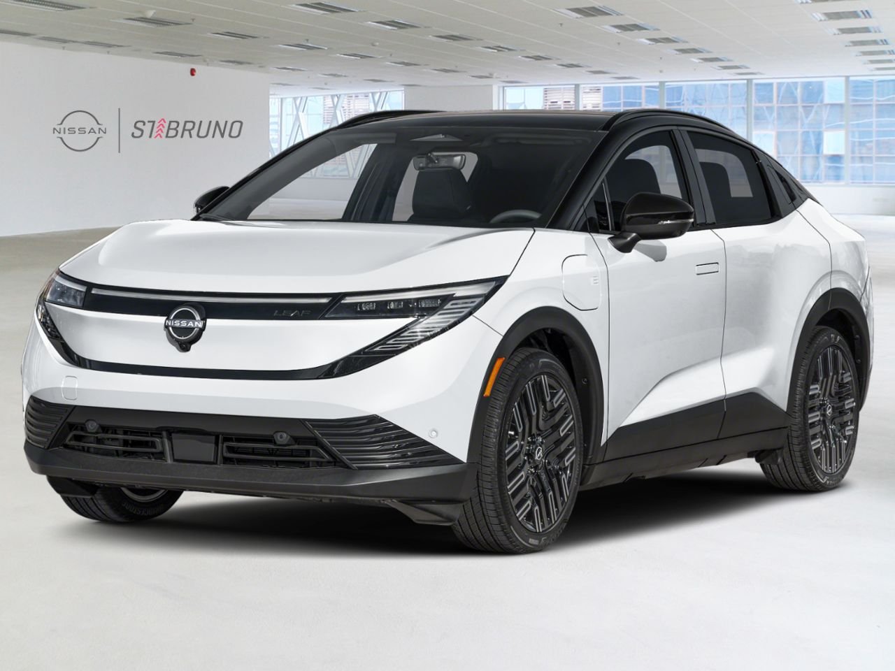 Nissan LEAF 2026 Blanc Everest nacré triple couche/Noir Saint-Basile-le-Grand - photo #0