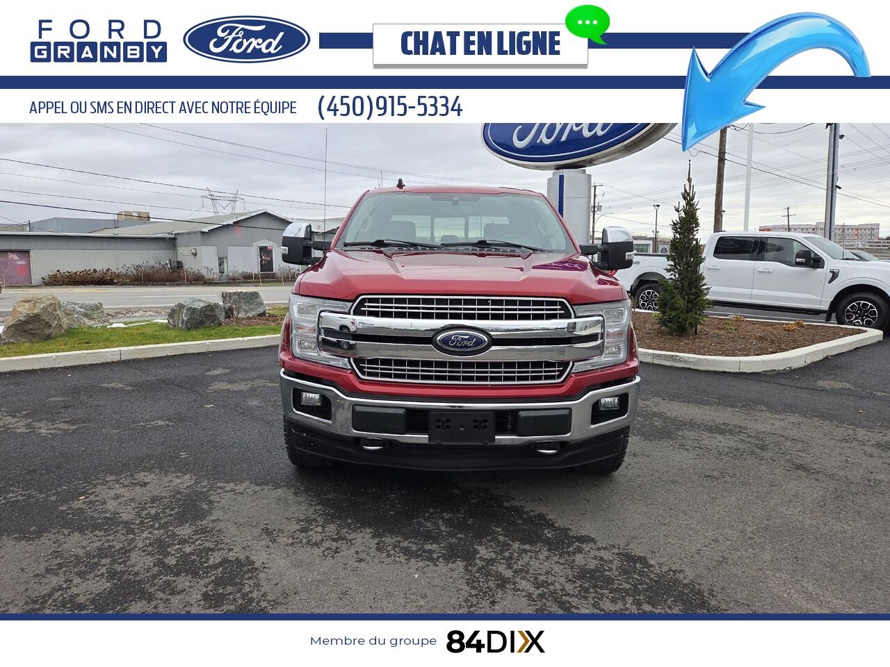 2019 Ford F-150 Red Granby - photo #1