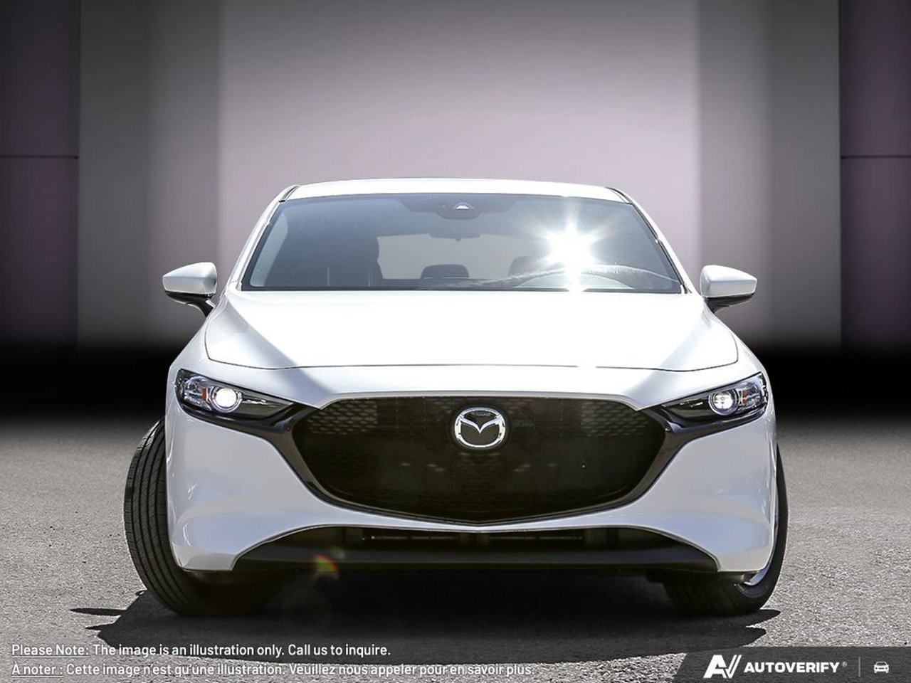 2026 Mazda Mazda3 Sport JM1BPALL8T1892142 Snowflake White Pearl Mirabel - photo #1