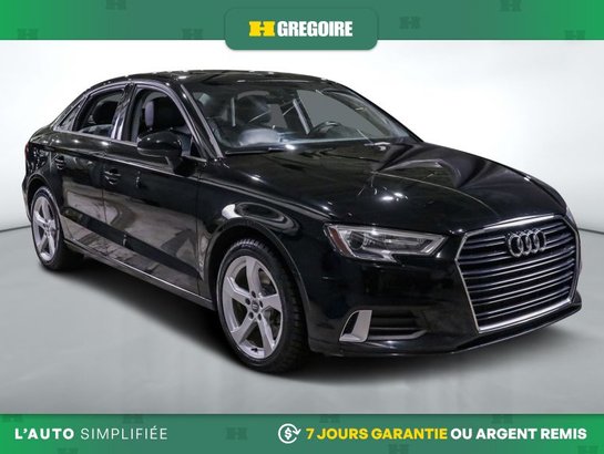 Audi A3 2019 2019 Noir