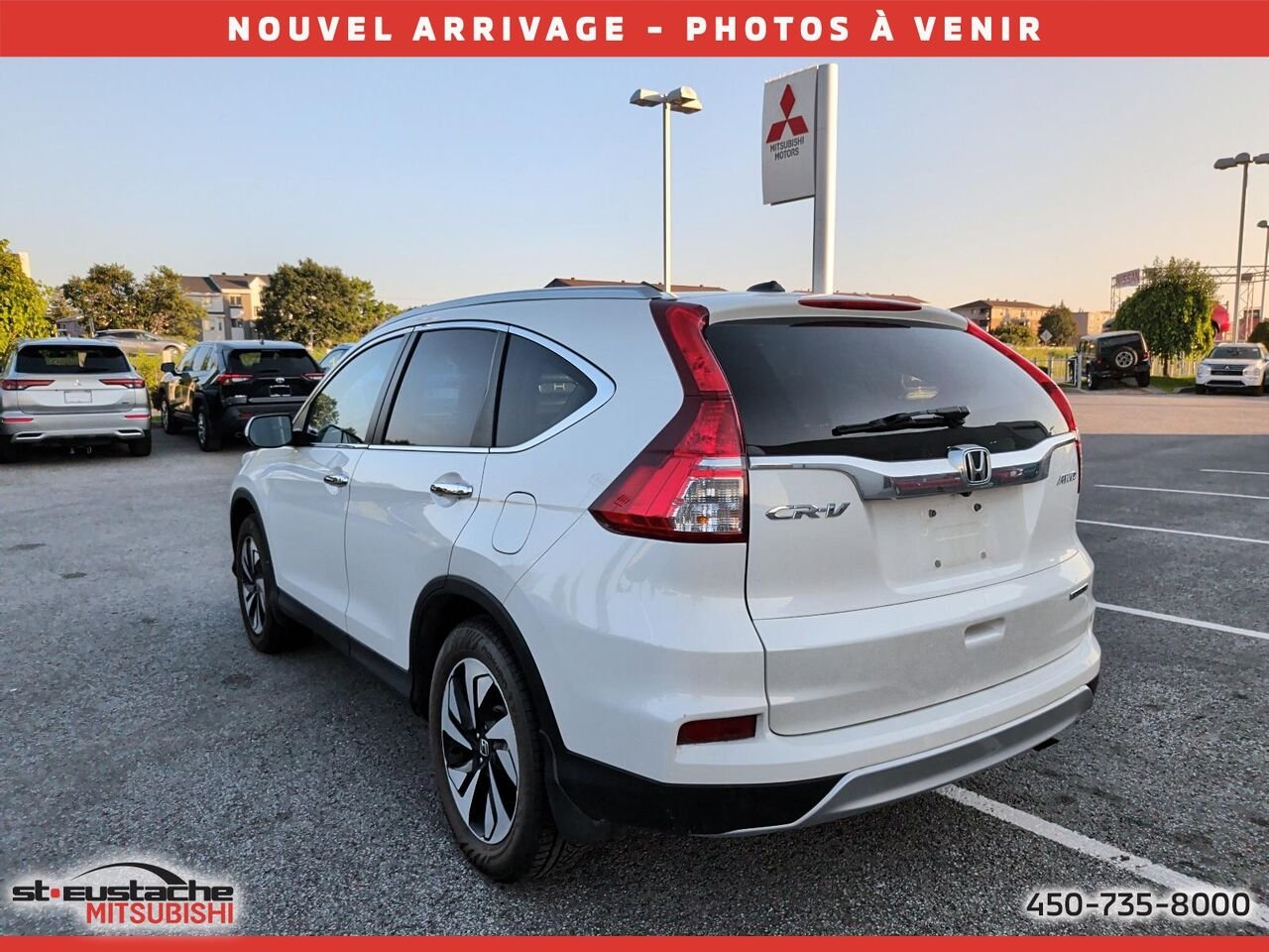 Honda CR-V 2016 Blanc Saint-Eustache - photo #1