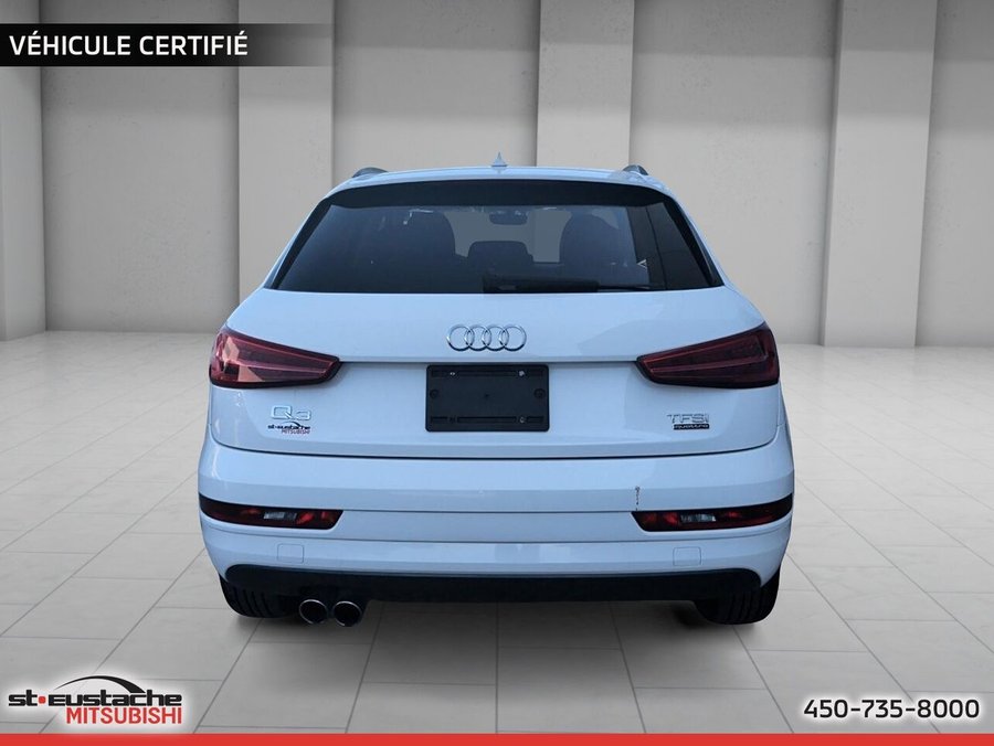 Audi Q3 Komfort 2.0 TFSI quattro Tiptronic-cuir-toit panoramique-sièges chauffants 2018 Blanc