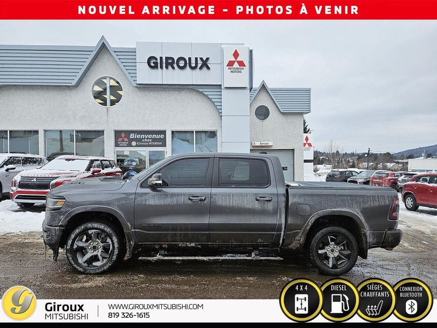 2021 RAM 1500 LIMITED Limited cabine d'équipe 4x4 caisse de 5 pi 7 po Grey