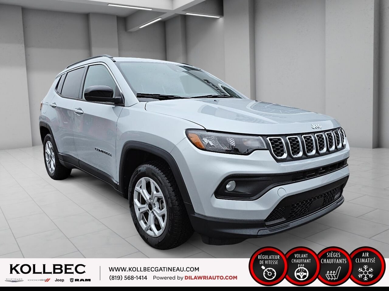 2025 Jeep Compass 26101 | North 4x4 Silver Gatineau - photo #12