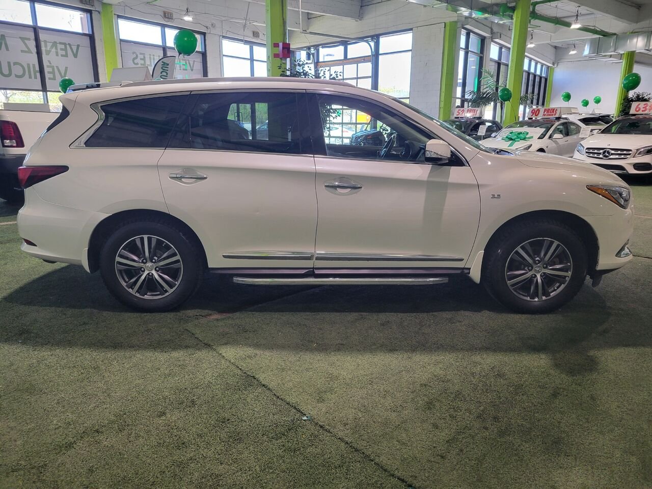 2017 INFINITI QX60 White  - photo #6