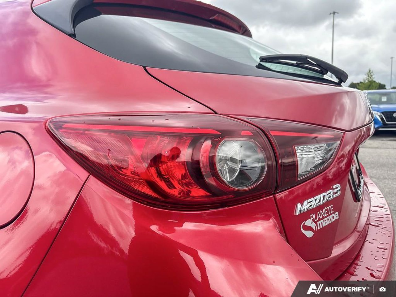 Mazda Mazda3 JM1BN1K79H1121688 2017 Rouge Mirabel - photo #13