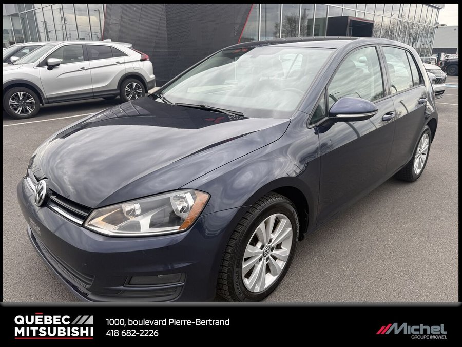 Volkswagen Golf 1.8 TSI Comfortline, Entrée sans clef 2017 Bleu