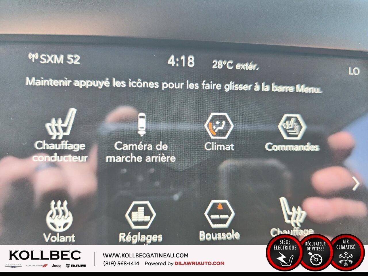 JEEP CHEROKEE 261101 | North 4x4 2019 Blanc Gatineau - photo #6