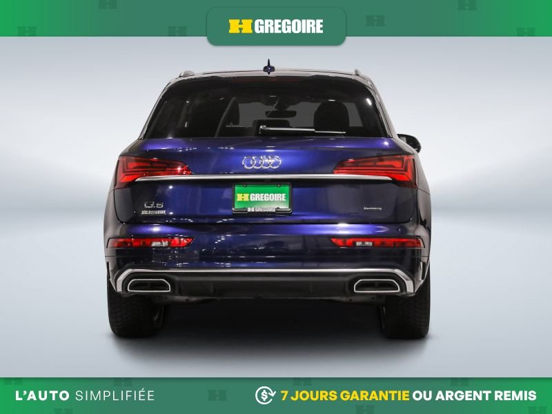 Audi Q5 820389 | Progressiv AWD AUTO A/C CUIR TOIT NAV MAGS CAM BLU 2023 Bleu Laval - photo #7