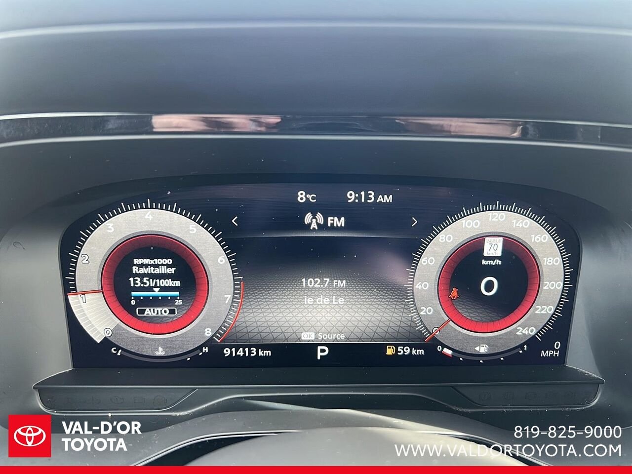2022 Nissan Pathfinder Platinum 4 RM Blue Val-d'Or - photo #12