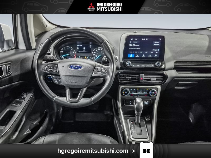 Ford EcoSport MA4296 | Titanium *AWD * Cuir * Toit * Mags * Caméra 2018 Blanc Laval - photo #23