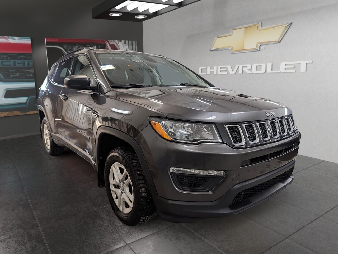2018 JEEP COMPASS SPORT Grey Saint-Hyacinthe - photo #5