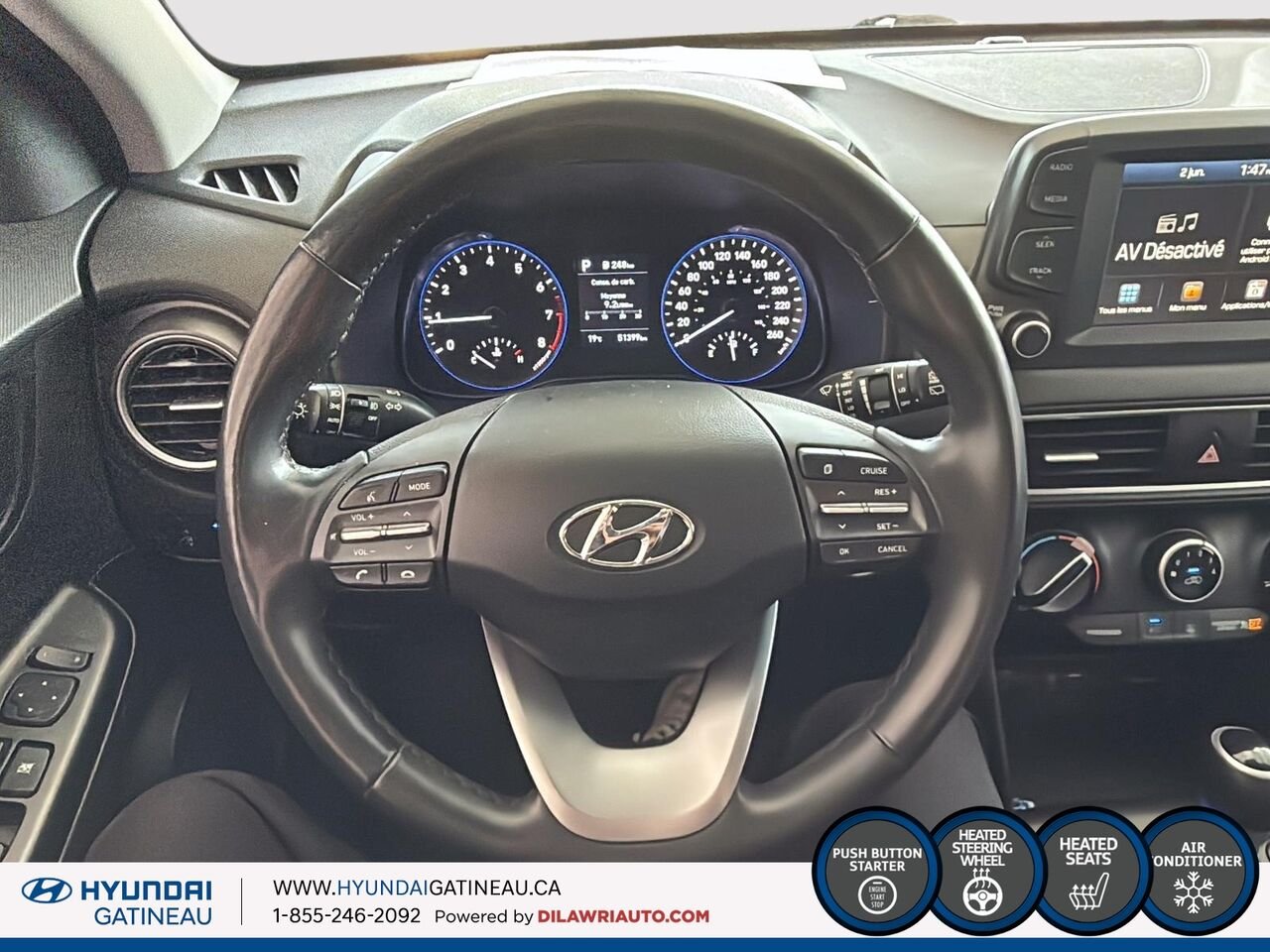 Hyundai Kona 2020 Rouge Gatineau - photo #9