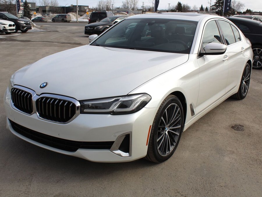 BMW 5 Series 2021 2021 Blanc