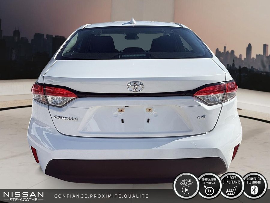 Toyota Corolla LE | ECRAN 8PO | SIEGES CHAUFF. | CVT 2024 Blanc