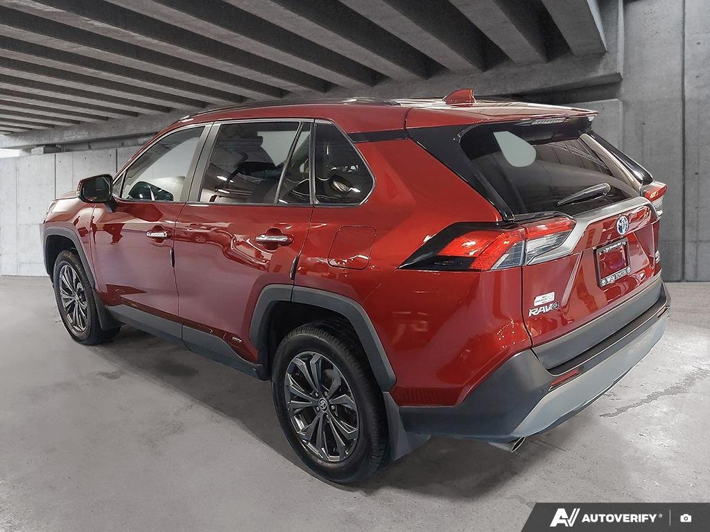 2023 Toyota RAV4 2601787A | Hybrid Limited Red Edmonton - photo #3