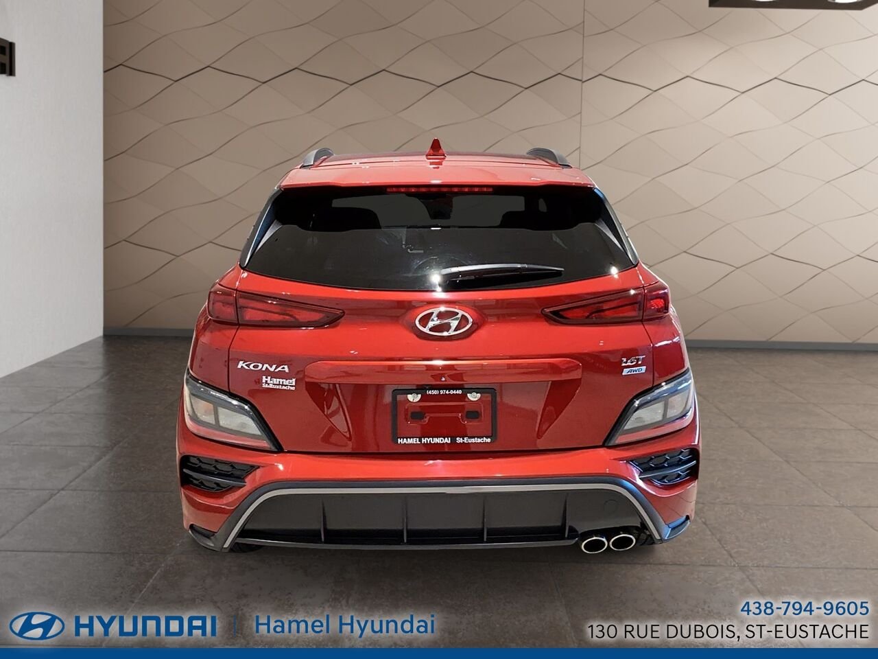 Hyundai Kona 2023 Rouge Saint-Eustache - photo #3