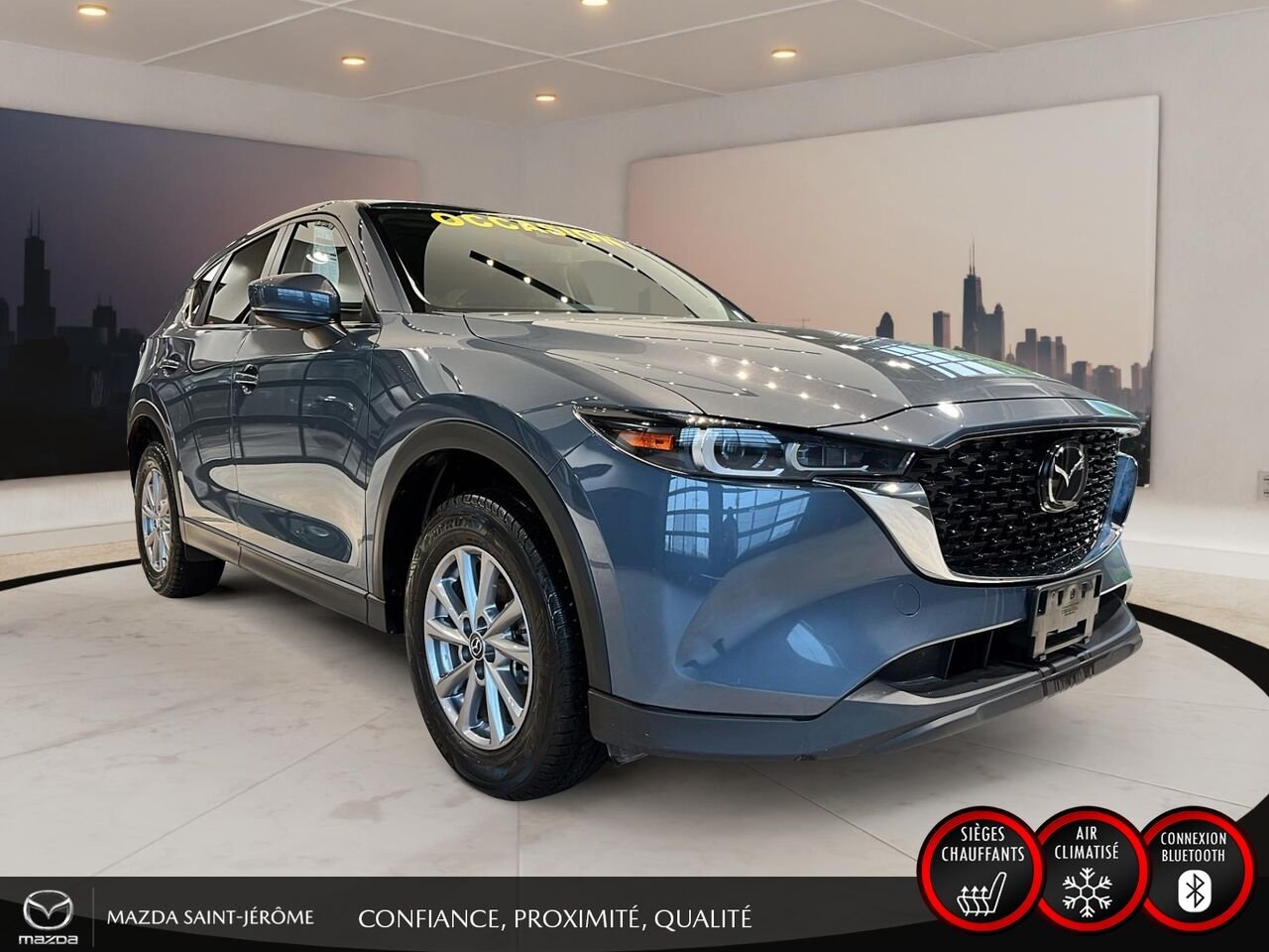 Mazda CX-5 2025 Gris Saint-Jérôme - photo #3
