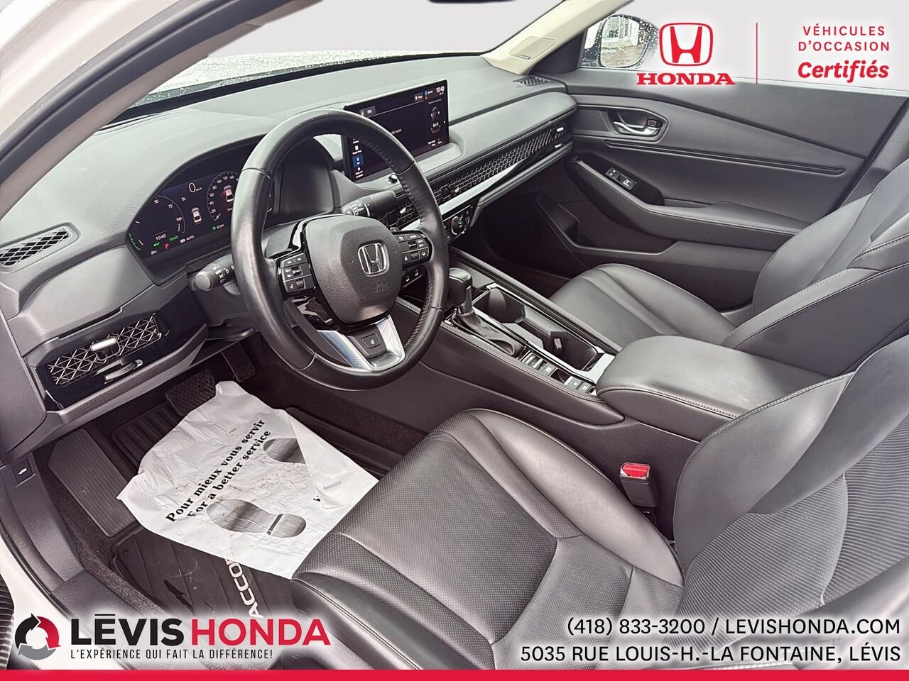 Honda Accord Hybride Touring Touring CVT 2023 Blanc Lévis - photo #16