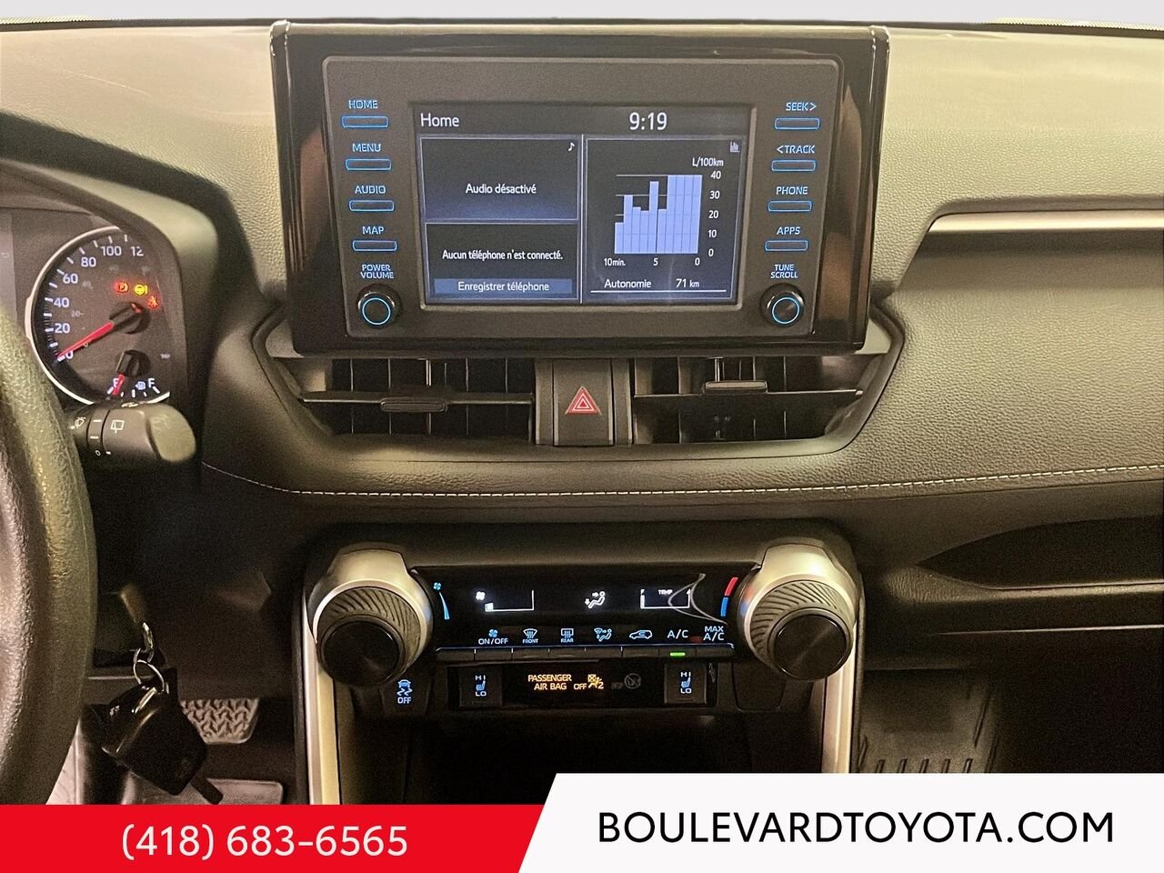 2021 Toyota RAV4 100323A-115 | LE White Québec - photo #11