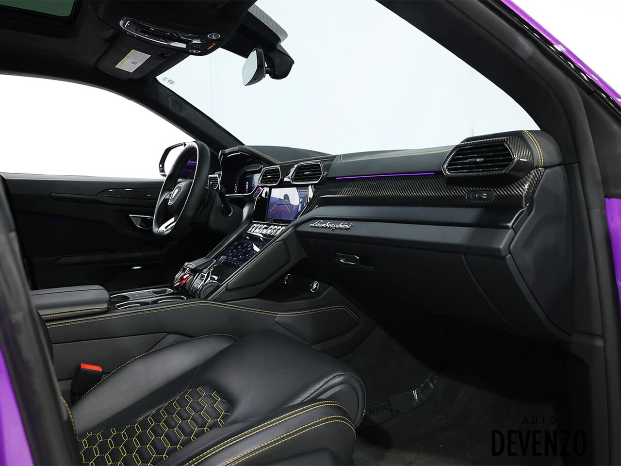 Lamborghini Urus 2021 Noir Saint-Eustache - photo #7