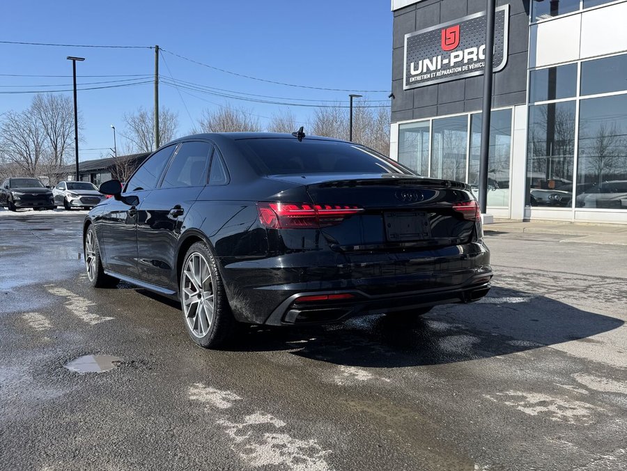 Audi A4 Progressiv 2022 2022 Noir