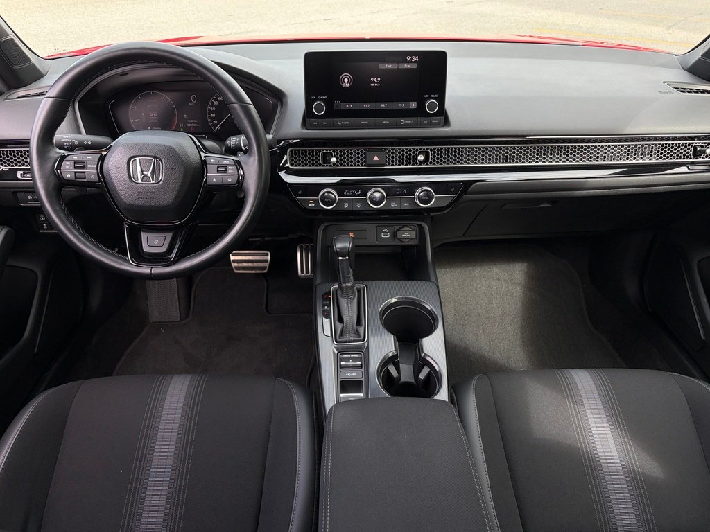 2024 Honda Civic Sedan Sport CVT Red Gatineau - photo #14