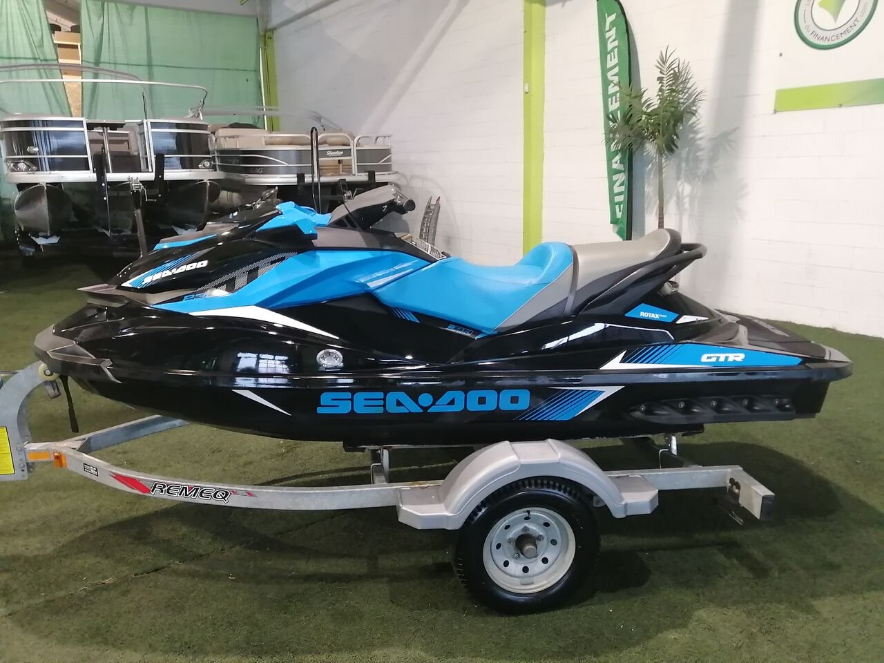 Sea-Doo GTR 2019 Bleu Longueuil, - photo #3