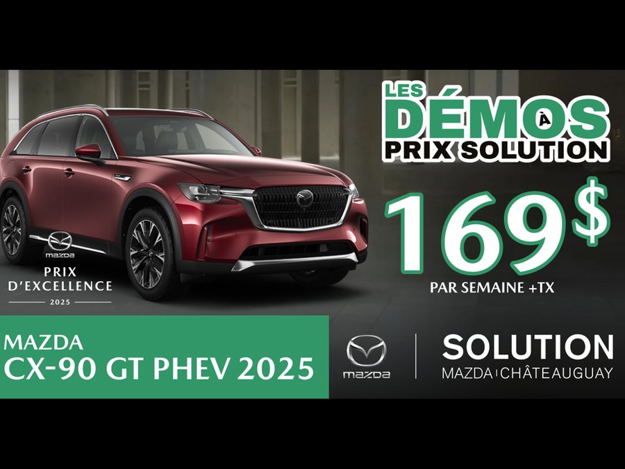 2025 MAZDA CX-90 PHEV 2025 Artisan Red Crystal Metallic