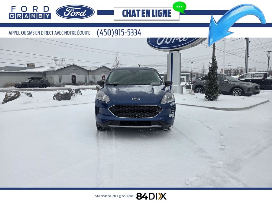 Ford Escape SE hybride rechargeable 2022 Bleu