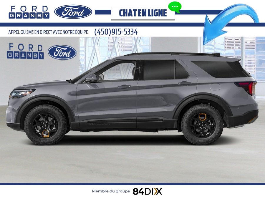 Ford Explorer Tremor 4RM 2026 Gris marais