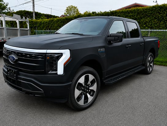 Ford F-150 Lightning PLATINUM 2023 2023 Bleu