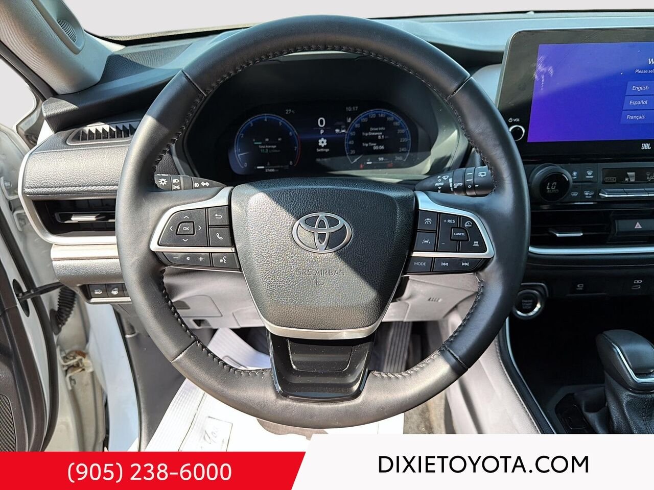 2024 Toyota Grand Highlander LIMITED AWD / CLEAN CARFAX / HEATED AND VENTILATED SEATS / ALLOY WHEELS / MOONROOF / CARPLAY AND ANDROID AUTO White Mississauga - photo #12