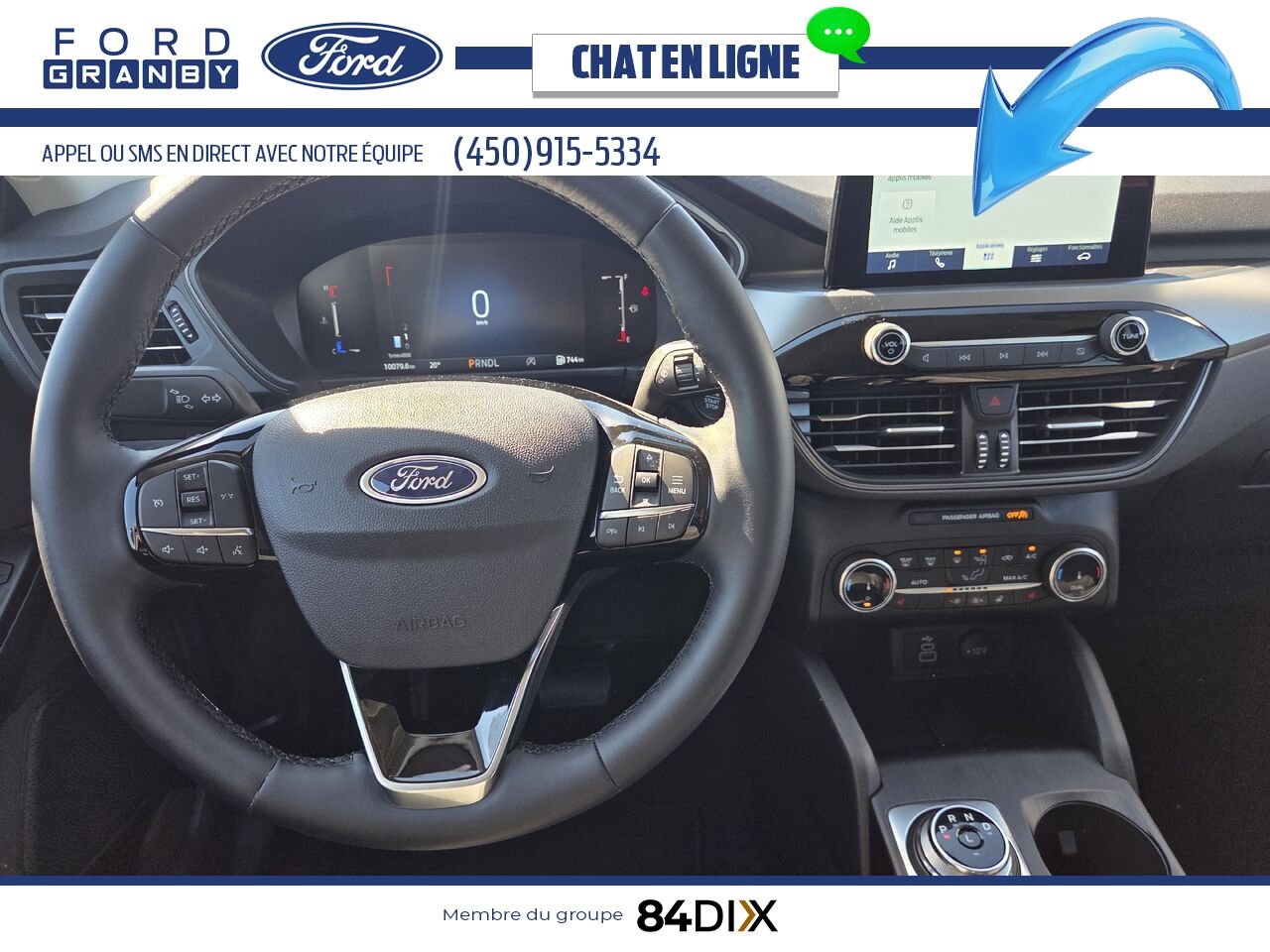 Ford Escape 2025 Blanc Granby - photo #9