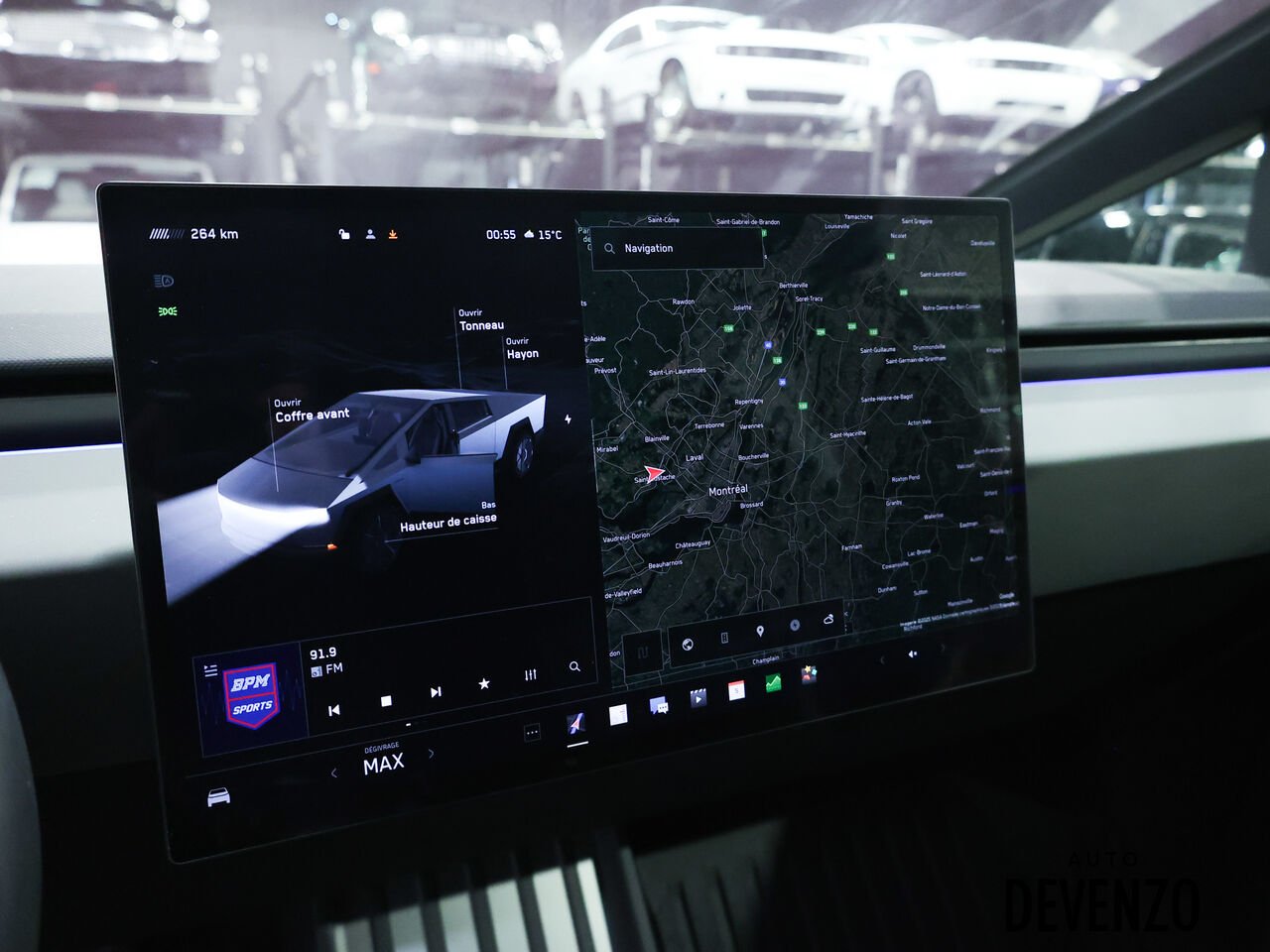 Tesla Cybertruck 2024 Argent Saint-Eustache - photo #17