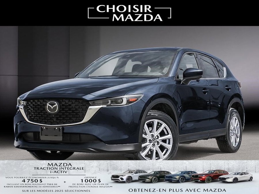 Mazda CX-5 2025 2025 Bleu cristal foncé mica