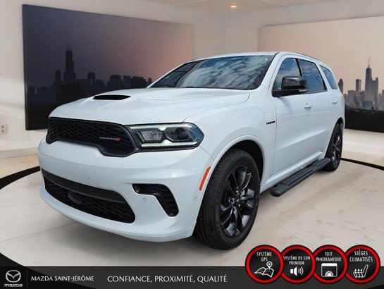 Dodge Durango R/T Plus | GR.REMORQUAGE | TOIT OUVRANT | CUIR | 2024 Blanc
