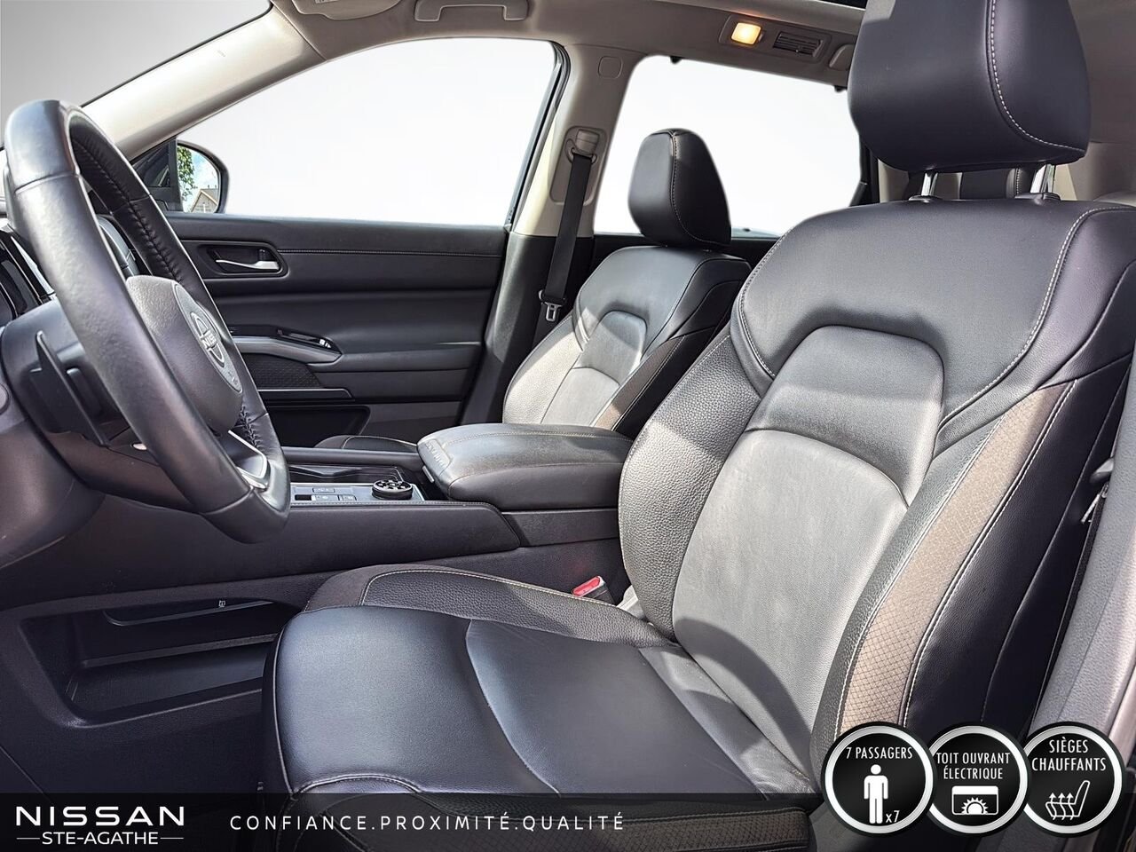 2024 Nissan Pathfinder Black Ste-Agathe des Monts - photo #8