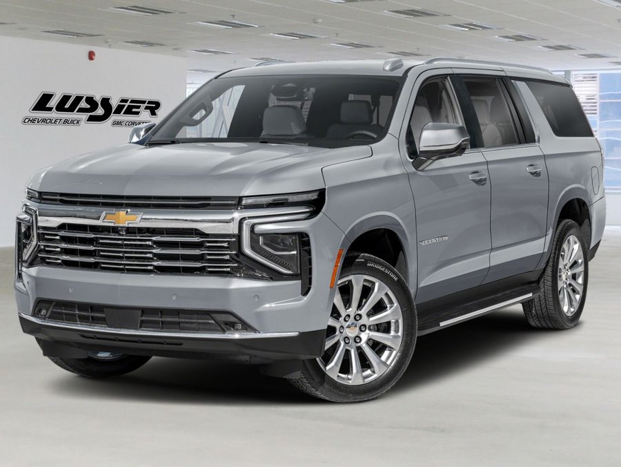 Chevrolet Suburban Premier 4 portes 4RM 2025 Gris sterling métallisé