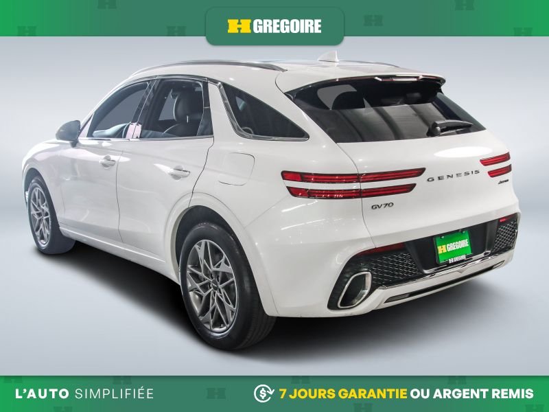 2023 Genesis GV70 White Laval - photo #4