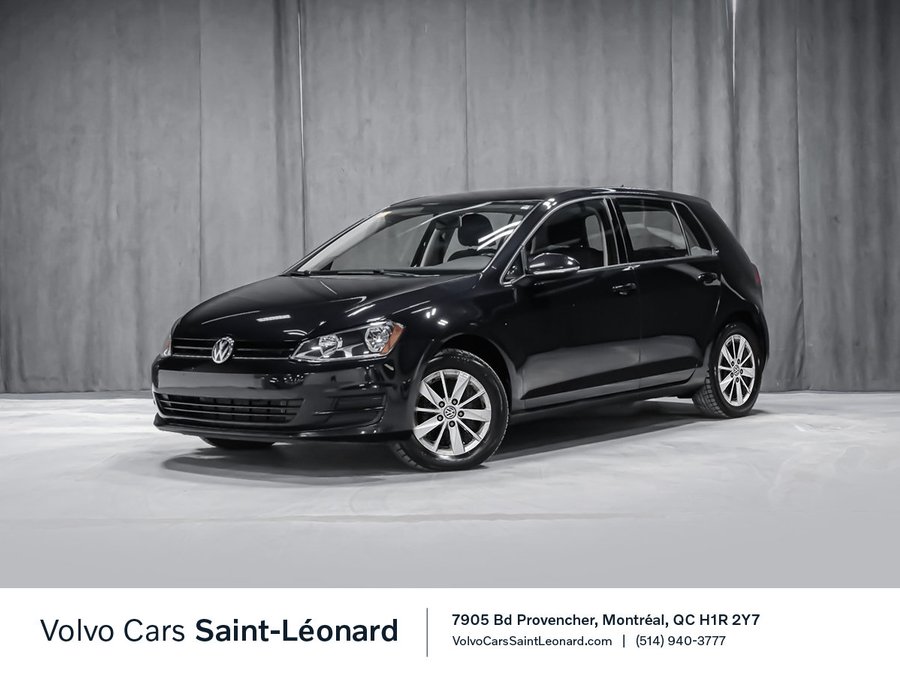 2016 Volkswagen Golf MANUEL APPLE CAR PLAY 8 PNEUS Black