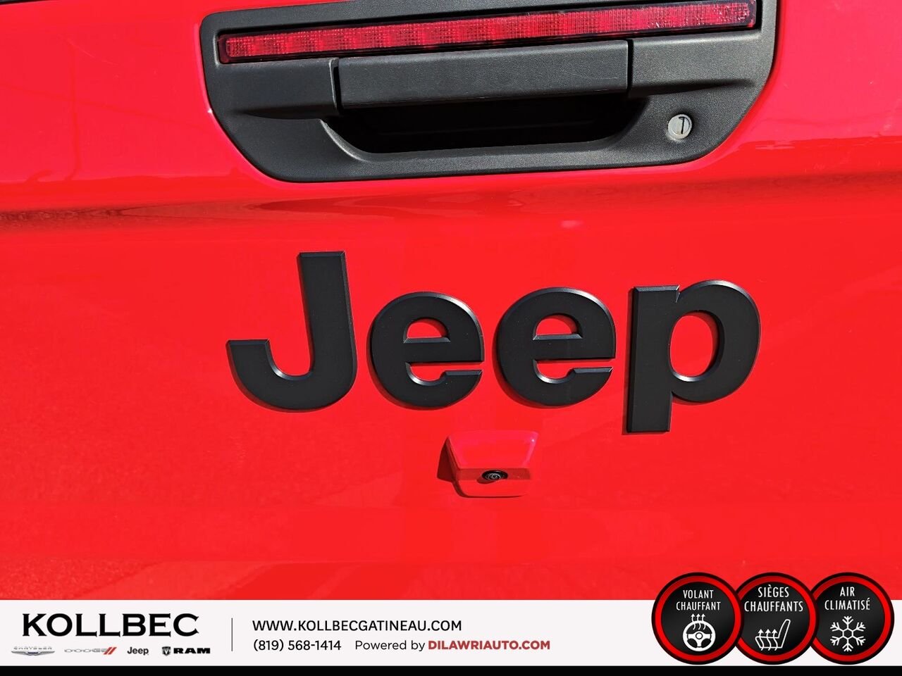 2023 JEEP GLADIATOR SPORT Willys 4x4 Red Ottawa & Gatineau - photo #16