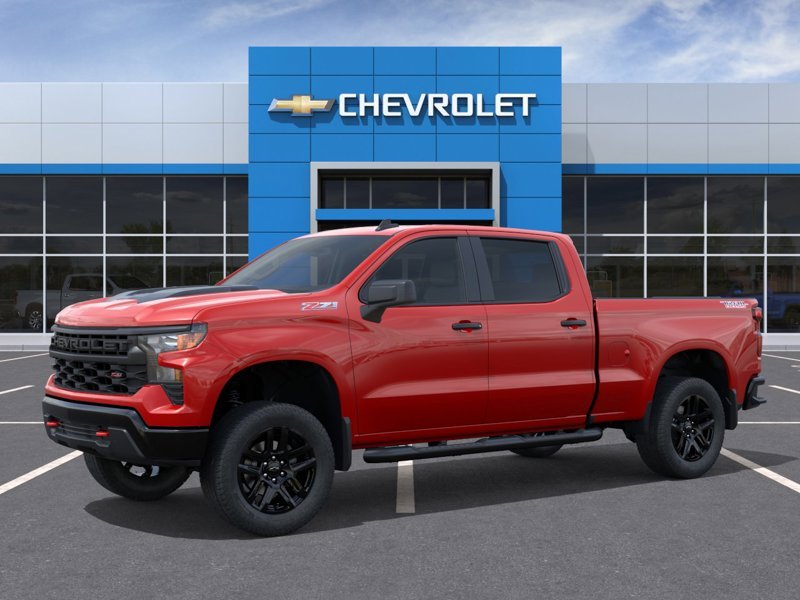 CHEVROLET Silverado 1500 Custom Trail Boss cabine multiplace 4RM 157 po 2026 ROUGE ARDENT Montmagny - photo #1