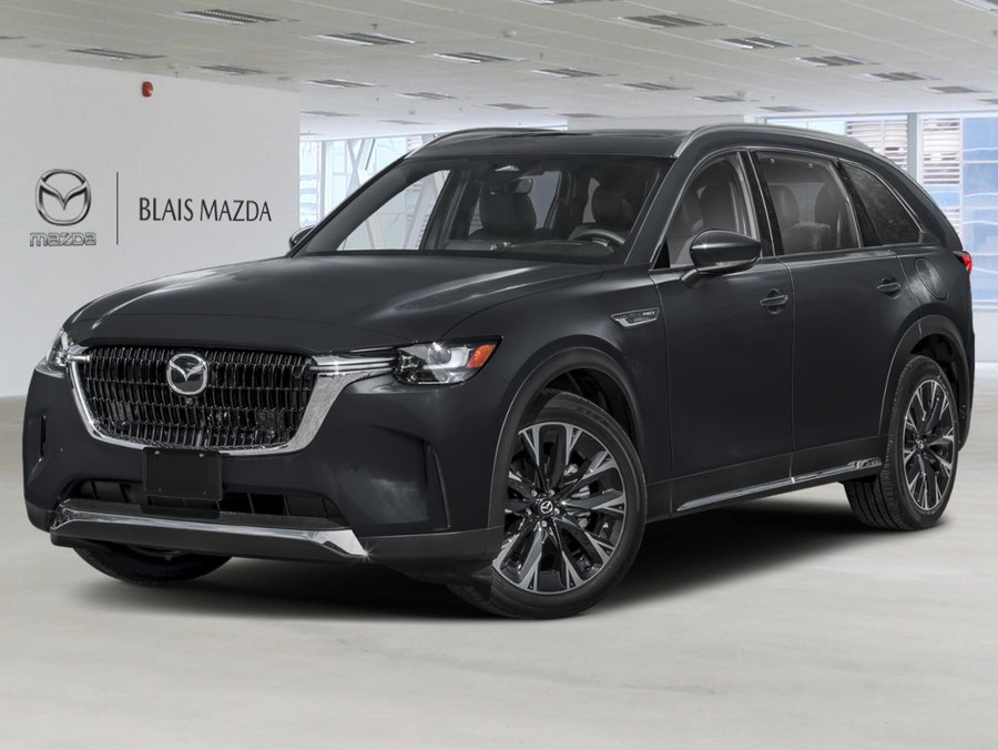 MAZDA CX-90 hybride rechargeable 2025 2025 Noir de jais mica